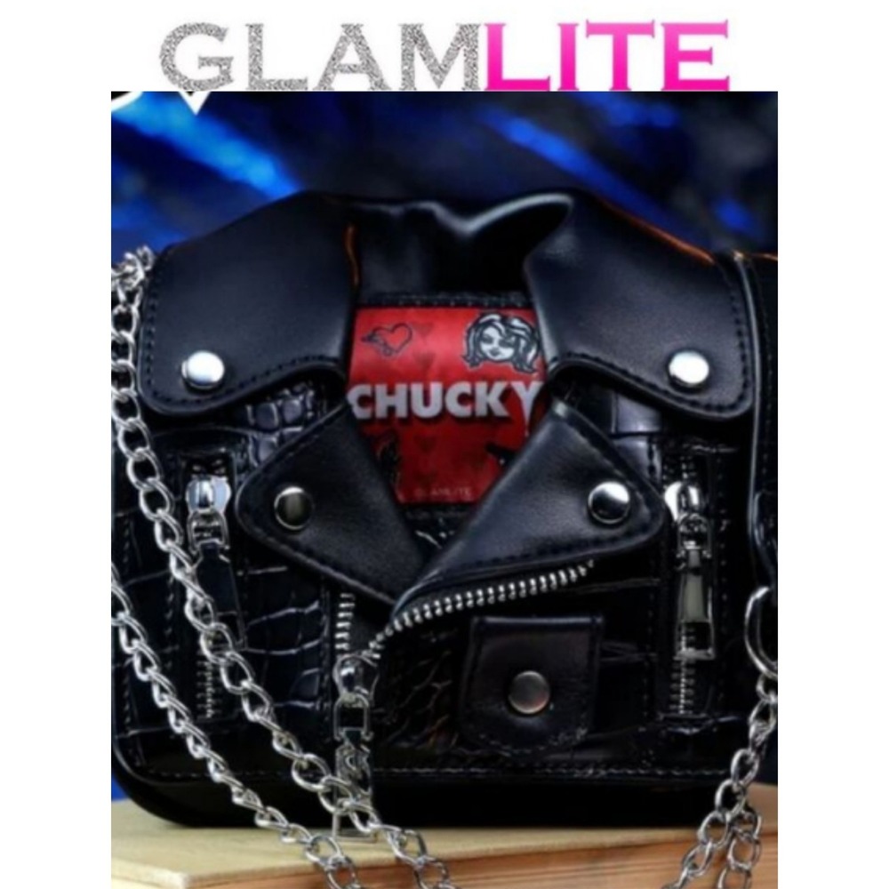 Glamlite X Chucky Tiff's Limited Edition Collector's Moto Jacket Bag